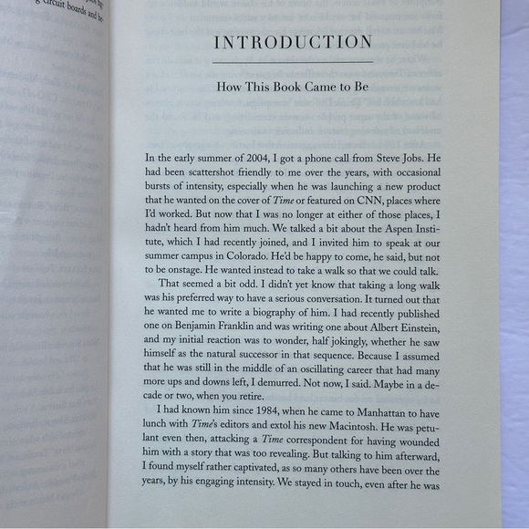 Steve Jobs by Walter Isaacson | Biography, Business | Hardcover Book - Picture 14 of 15